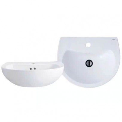 Chậu Rửa Lavabo Treo Tường CAESAR L2150 Chậu Rửa Lavabo